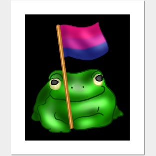 Bisexual LGBTQ Frog Posters and Art